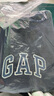 GAP男女装春季款纯棉字母logo短袖T恤常规上衣美版570044 白色 XS 美码 S亚洲码175/88A 【偏小，建议选大一码】 实拍图