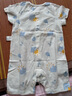 童泰（TONGTAI）婴儿短袖连体衣夏季纯棉宝宝衣服儿童家居内衣哈衣2件装 蓝色80cm 实拍图