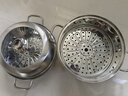 美厨（maxcook）蒸锅 304不锈钢30CM三层蒸锅 加厚复底汤锅 燃气电磁炉通用MCZ827 实拍图