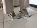 CHARLES&KEITH质感链条尖头高跟凉鞋子女鞋生日礼物女送女友CK1-60280377 Beige米色 35 (225) 实拍图