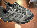 迈乐（Merrell）官方店男女款户外登山徒步鞋减震MOAB 3迈越者轻量防滑耐磨透气 J035881黑灰（男） 41 实拍图