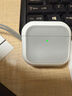 亿色（ESR）适用AirPods4保护套苹果耳机4代保护套2024降噪四耳机壳magsafe磁吸可无线充电蓝牙耳塞防滑防摔白 实拍图