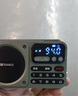 山水（SANSUI）M39收音机老人老年人充电插卡迷你小音箱便携式随身听FM调频广播音响蓝牙音箱音乐播放器 蓝色 实拍图