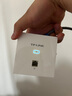 普联（TP-LINK） 千兆无线ap+ac面板入墙壁式poe路由器86型全屋wi-fi套装5G双频家用 4个450M薄款面板套装【颜色备注】 实拍图