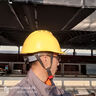 伟光 ABS安全帽  V型新国标透气款 防砸耐穿刺 Y型下颏带工地建筑头盔 黄色旋钮式【京东自营】 实拍图