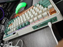 珂芝（KZZI）K75机械键盘有线蓝牙无线2.4G三模gasket结构82键75配列PBT键帽电竞游戏RGB光时光机版TTC烈焰紫轴 实拍图