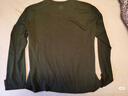 灰壳户外男美利奴羊毛速干衣100%美丽诺打底衫长袖登山运动贴身内衣 黑色 -【180gsm】17.5μm M -推荐140-155斤 实拍图