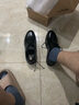 北欧图（BEIOUTU）皮鞋男士系带商务正装鞋英伦舒适职场通勤皮鞋子男 178 黑色 39 实拍图