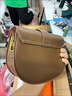 CHONGSUKEI小&ck品牌包包2025新款小女包包小众设计狮岭白沟斜挎包感 鳄鱼纹黑色 实拍图