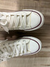 回力帆布鞋男鞋透气情侣款春季男女高帮鞋休闲鞋经典板鞋学生鞋子夏季 白色 37 实拍图