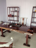 乔乐思红木沙发坐垫椅垫中式餐椅实木家具圈椅太师椅官帽椅子垫茶椅垫子 吉祥-藏青 50*45cm【海绵厚3cm】 实拍图