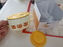 乐扣乐扣婴儿辅食碗米糊碗宝宝吃饭把手碗不锈钢儿童碗3-6-12岁小学生汤碗 实拍图