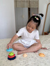 迪漫奇婴儿早教玩具叠叠乐3-6-9个月鲸鱼套圈配对不倒翁男女孩生日礼物 实拍图