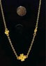 周六福小甜花黄金手链女足金999四叶草手链计价A0710814 约2.41g 16+3cm 实拍图
