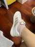 拉夏贝尔女鞋夏季新款百搭小白鞋女休闲运动板鞋子女 米卡其-网面款  38  实拍图