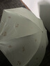 天堂 防紫外线晴雨伞三折 雨伞黑胶防晒太阳伞遮阳晴雨伞 鳄梨绿 实拍图