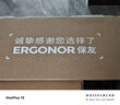 Ergonor保友金豪b雄鹰 人体工学椅 电脑椅 电竞椅办公椅子可躺老板椅 金豪b雄鹰X银白网+躺舒宝-尼龙脚 实拍图