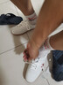 红棉太极拳鞋夏季透气软皮牛筋底女男武术练功鞋太极拳运动鞋子 白色透气LP005-1 41 实拍图