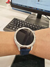 KMaxAI适用于小米手表Watch S4/S3替换表圈 xiaomi eSIM版表盘双时区刻度表壳旋转表圈 银螺纹 实拍图