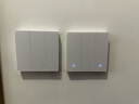 小米（MI）小米智能开关Pro（三开）白色Mesh2.0版 单火零火兼容米家APP遥控 实拍图
