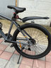卡布达山地自行车铝合金升级款成人变速越野锻炼身体通勤车青少年 铝合金材质-曜夜黑-快拆前轮 22英寸（身高130-145CM） 24速-送11件骑行大礼包 实拍图