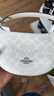 蔻驰（COACH）【品牌直供】女士PAYTON迷你涂层帆布手提包白色CBA79情人节礼物 实拍图