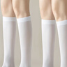 浪莎女士袜子女长筒过膝袜春夏天鹅绒中筒小腿袜微压显瘦白色长筒袜 实拍图
