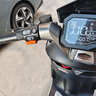 台铃电动摩托车苍穹100公里长续航电动车1200W高速电摩石墨烯电池72V23Ah外卖上班代步电瓶车极致银 实拍图
