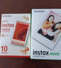富士instax拍立得摄影相纸mini白边配件适用于mini7+/11/40/90/evo/mini12/mini41 20张白边相纸+相册随机+相框随机 实拍图