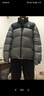 骆驼羽绒服女冬季新款热反射升温保暖加厚连帽面包服短款外套 734CA6B605C4，幻影黑/砚墨灰 有袖标 L 实拍图