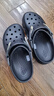 卡骆驰（CROCS）经典特林洞洞鞋男女同款拖鞋耐磨休闲鞋|206340 黑色-001 40 (250mm) 晒单实拍图