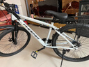 凤凰上海凤凰山地车自行车男士女式学生成人变速宽胎越野公路赛单车 【钢架/全套竞速轴承】条轮消白 24寸27速【建议身高138-168cm】 实拍图