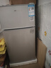 华宝小冰箱小型家用出租房用冷藏冷冻两用一级能效节能省电迷你宿舍寝室办公室二门电冰箱 一级能效-86L银色-全国联保 实拍图
