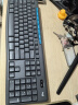 罗技（Logitech）MK275 键鼠套装 无线键鼠套装 办公键鼠套装 全尺寸 商务键鼠套装 带无线2.4G接收器 黑蓝色 实拍图