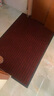 居拾忆 七条纹防滑垫加厚压边商用进门入户脚垫门口垫客厅可裁剪吸水防滑地毯 七条纹暗红色60*90cm 实拍图