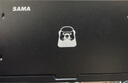 先马（SAMA）平头哥800 额定650W台式主机箱电源 压纹线/主动PFC/单路+12V/智能温控/12cm风扇/ 实拍图