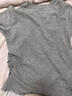 心楠美式灰色正肩蕾丝短袖t恤女2025夏季新款设计感褶皱短款收腰上衣 美式灰色蕾丝短袖【M】90-110斤 实拍图