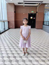 迪士尼（Disney）女童连衣裙夏季儿童裙子2025新款小女孩公主中大童洋气夏装清新爆 紫色小飞袖公主裙 130 cm 实拍图