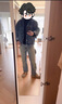 Levi's®SilverTab™25年春夏新款男士美式高街破洞直筒牛仔长裤 蓝色 30 (32) 实拍图