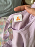 铜牛【商场同款】精梳棉罗纹窄肩女背心基础款花边打底衫女VB012 浅桑紫 S (160/85) 实拍图