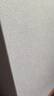 墨斗鱼墙纸自粘墙贴墙围软包隔音铝箔壁纸防潮加厚亚麻纹0.5*2.8米 白色 实拍图