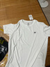 361度运动套装男夏季跑步短袖基础舒适速干健身训练衣服父亲节礼物 【男款】本白/超级黑 L 实拍图