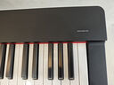 雅马哈（YAMAHA）电钢琴P225B/WH儿童成人初学88键重锤智能蓝牙便携式钢琴P125升级 新品P225WH主机+单踏+官方标配 实拍图