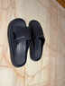 洁丽雅防臭拖鞋男士夏季2025新款居家室内浴室洗澡eva家用防滑凉拖鞋女 藏青 【无甲醛致癌物】 44-45 【适合43-44码】 实拍图