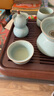 灵青坊青瓷功夫茶杯单个陶瓷手工主人杯单杯茶具小茶杯茶盏茶碗哥窑铁胎冰裂釉品茗杯不烫手开片可养 哥窑粉青 实拍图