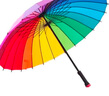美度（MAYDU）双人雨伞直杆24骨彩虹伞长柄晴雨伞M5002 实拍图