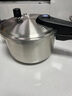 苏泊尔（SUPOR）高压锅家用压力锅304不锈钢蓝眼示压快煮炖汤燃气电磁炉明火通用 7.0L 4-5人使用 YW24S1- 24cm 实拍图