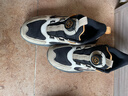 鸿星尔克儿童鞋男童鞋跑鞋中大童春秋新款青少年休闲鞋儿童运动鞋 正黑/浅亚麻-偏小1码 37 实拍图