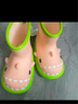SEVEN ONLY OLINE儿童雨鞋女童防水防滑可爱鲨鱼宝宝雨靴女孩幼儿园水鞋 公主粉 14 cm内长【140】脚长约13穿 实拍图