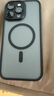 ROCK适用苹果16Promax手机壳iPhone16Promax保护套磁吸Magsafe防摔镜头全包精孔简约不粘指纹男女黑色 实拍图